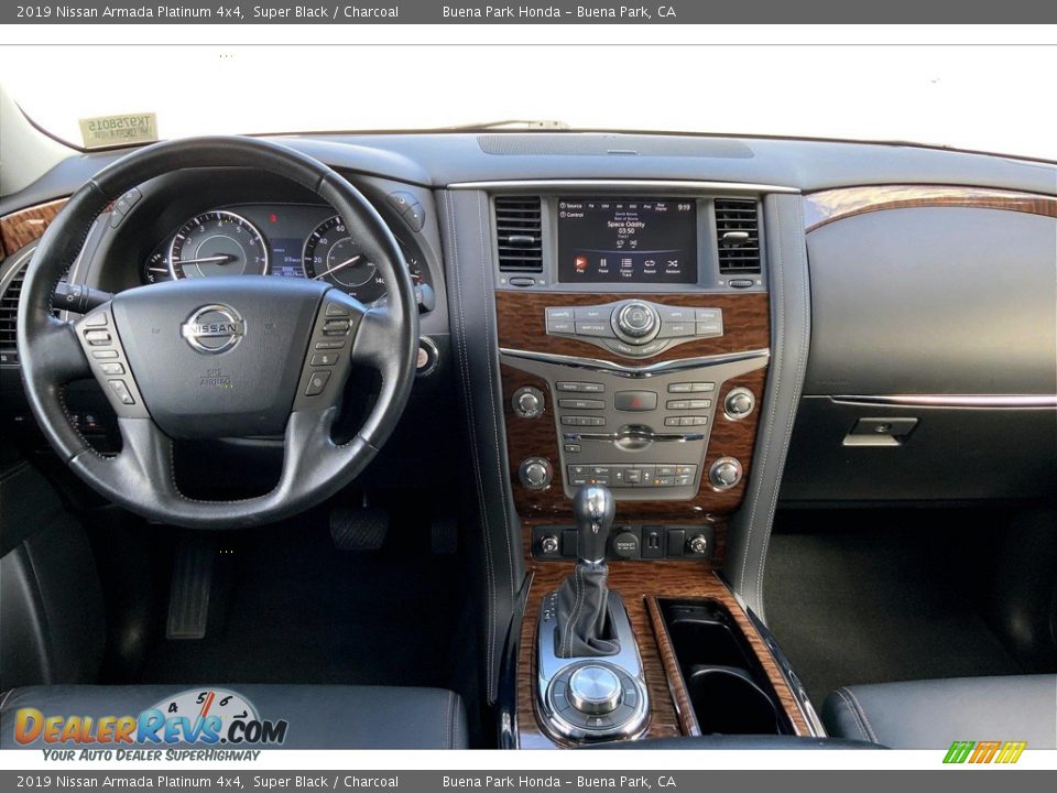 Dashboard of 2019 Nissan Armada Platinum 4x4 Photo #15