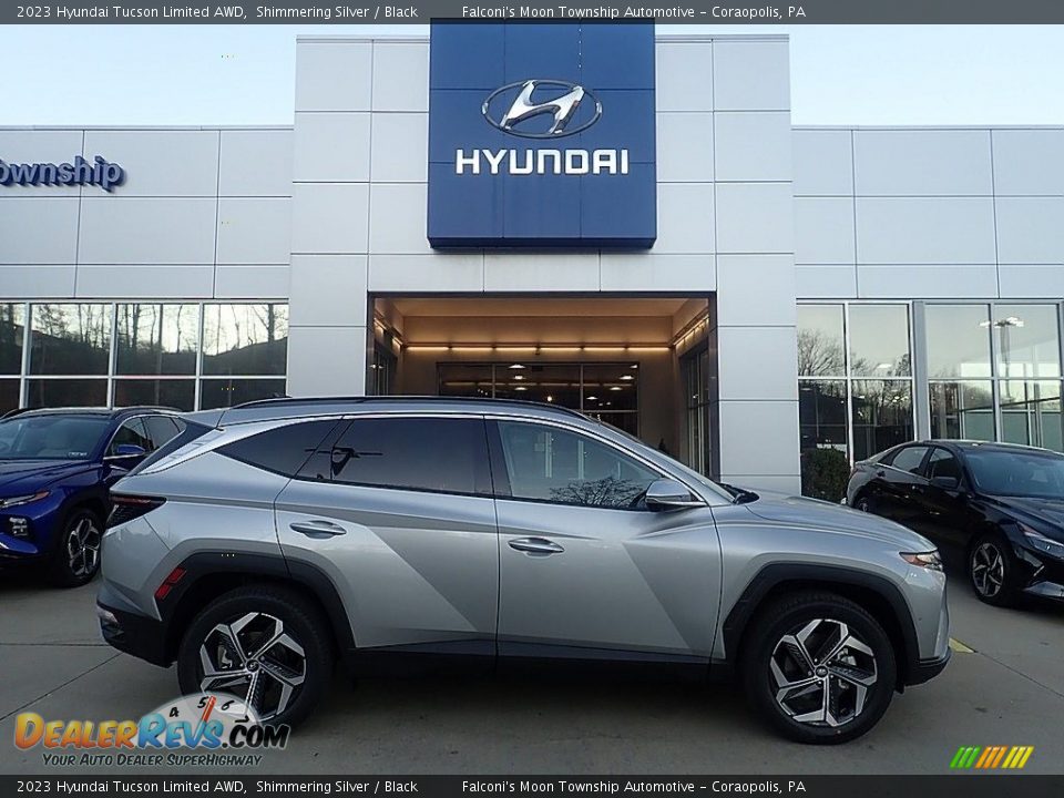 2023 Hyundai Tucson Limited AWD Shimmering Silver / Black Photo #1