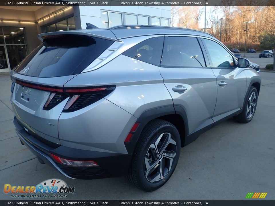 2023 Hyundai Tucson Limited AWD Shimmering Silver / Black Photo #2