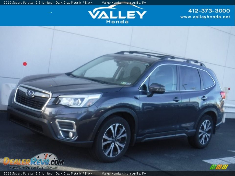 2019 Subaru Forester 2.5i Limited Dark Gray Metallic / Black Photo #1