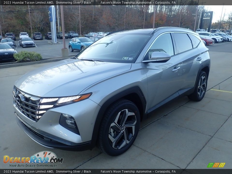 Front 3/4 View of 2023 Hyundai Tucson Limited AWD Photo #7