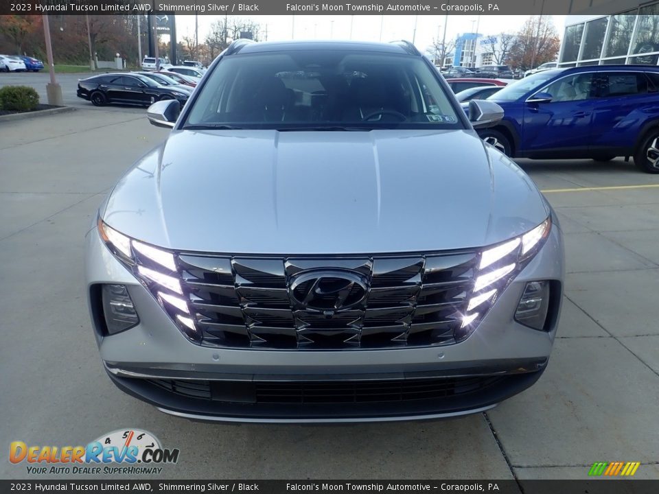 2023 Hyundai Tucson Limited AWD Shimmering Silver / Black Photo #8