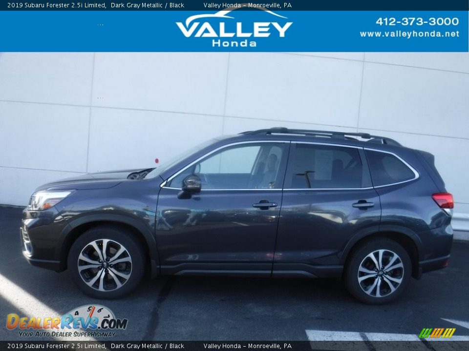 2019 Subaru Forester 2.5i Limited Dark Gray Metallic / Black Photo #2