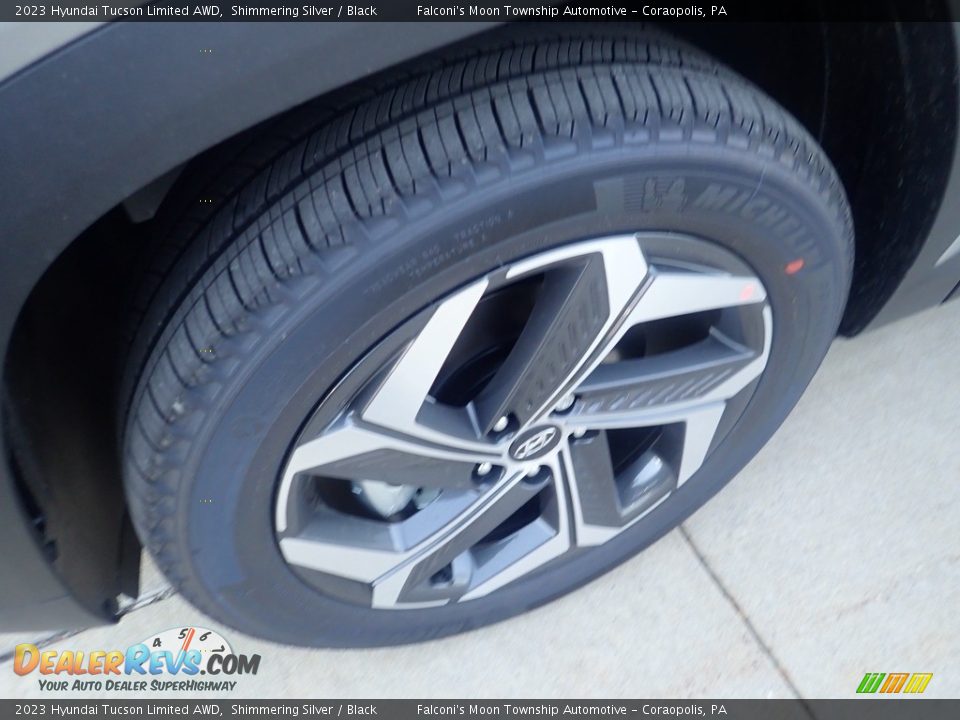 2023 Hyundai Tucson Limited AWD Shimmering Silver / Black Photo #10