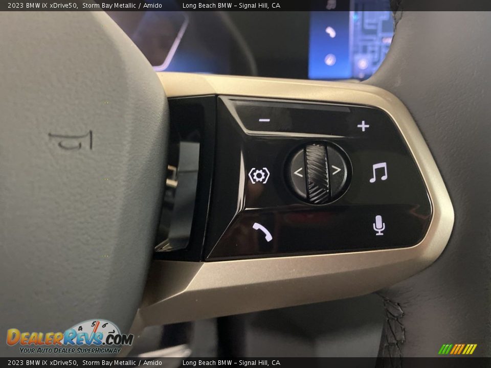 2023 BMW iX xDrive50 Steering Wheel Photo #15