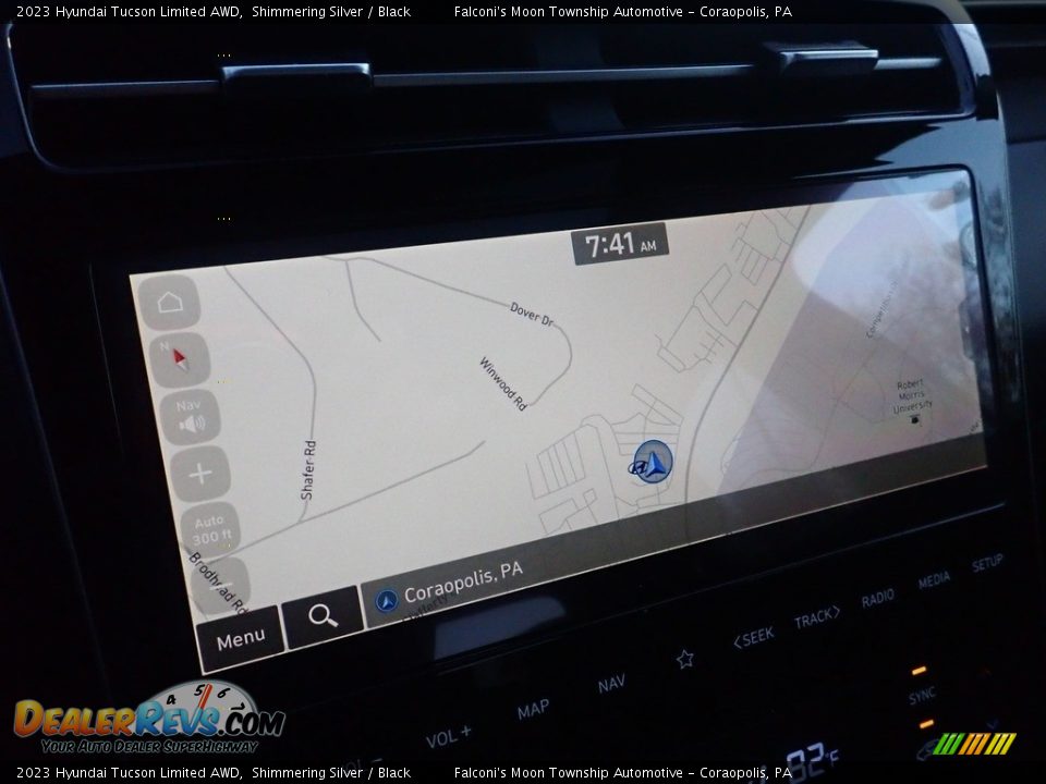 Navigation of 2023 Hyundai Tucson Limited AWD Photo #16