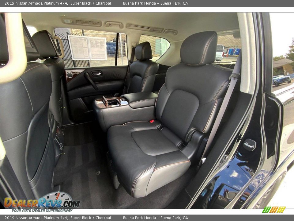 Rear Seat of 2019 Nissan Armada Platinum 4x4 Photo #26