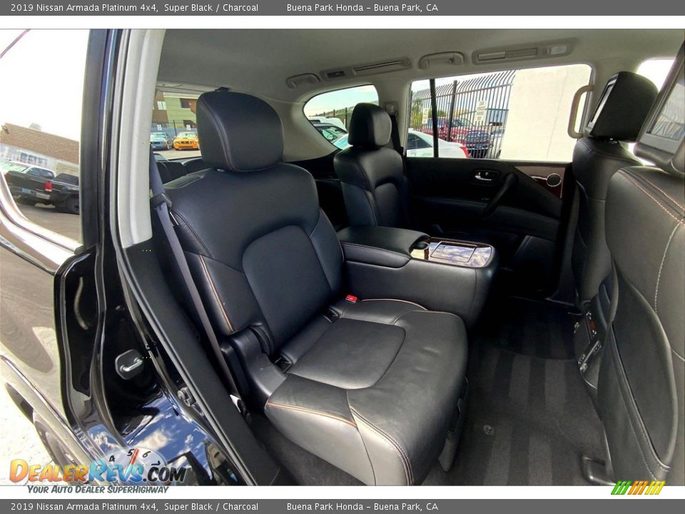 Rear Seat of 2019 Nissan Armada Platinum 4x4 Photo #27