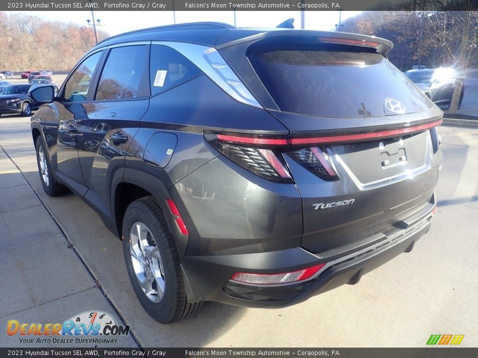 2023 Hyundai Tucson SEL AWD Portofino Gray / Gray Photo #5