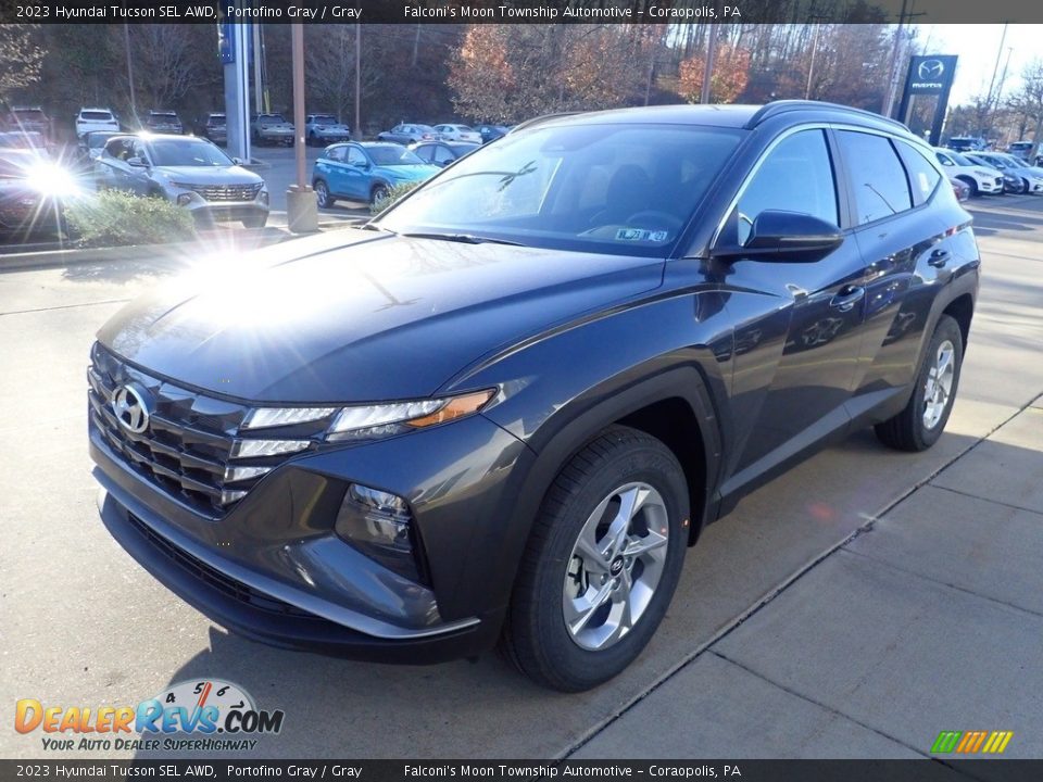 2023 Hyundai Tucson SEL AWD Portofino Gray / Gray Photo #6