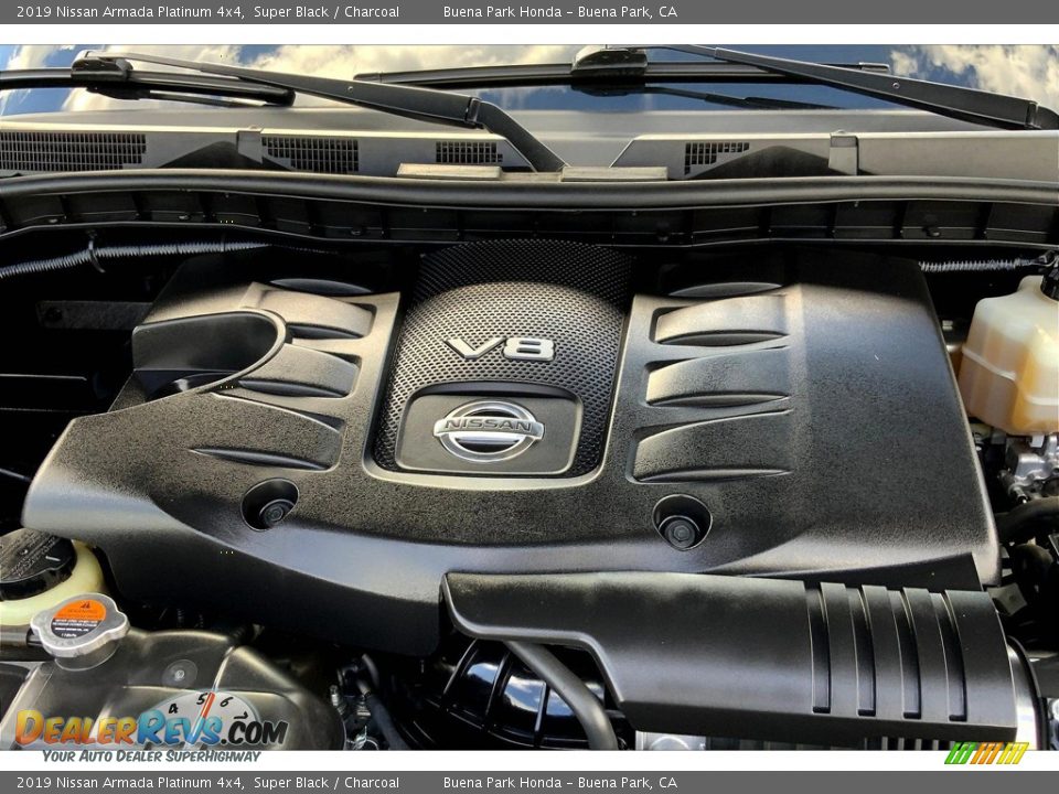 2019 Nissan Armada Platinum 4x4 5.6 Liter DOHC 32-Valve VVEL V8 Engine Photo #34