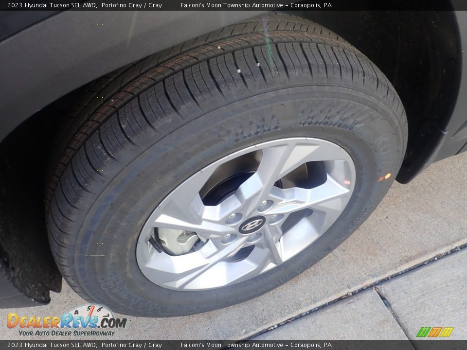 2023 Hyundai Tucson SEL AWD Portofino Gray / Gray Photo #9