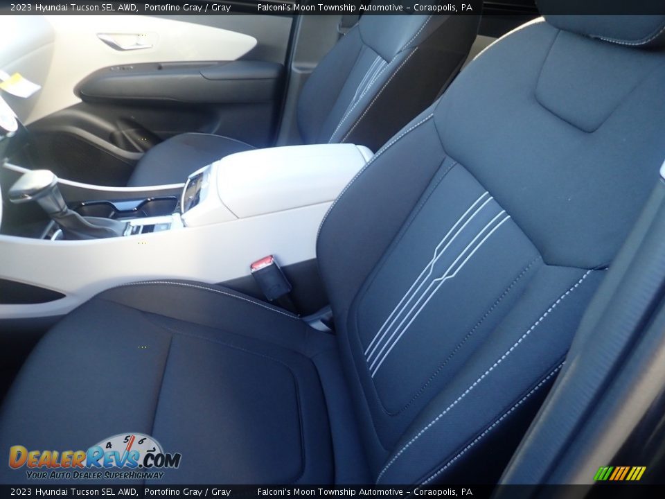 2023 Hyundai Tucson SEL AWD Portofino Gray / Gray Photo #10