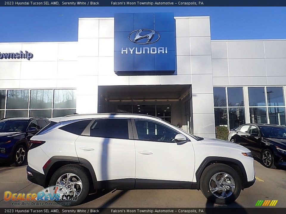 2023 Hyundai Tucson SEL AWD Serenity White / Black Photo #1