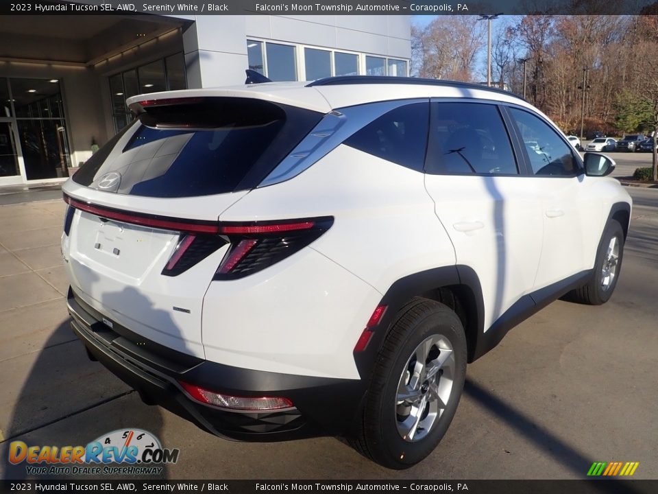 2023 Hyundai Tucson SEL AWD Serenity White / Black Photo #2