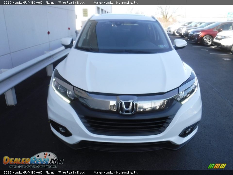 2019 Honda HR-V EX AWD Platinum White Pearl / Black Photo #5