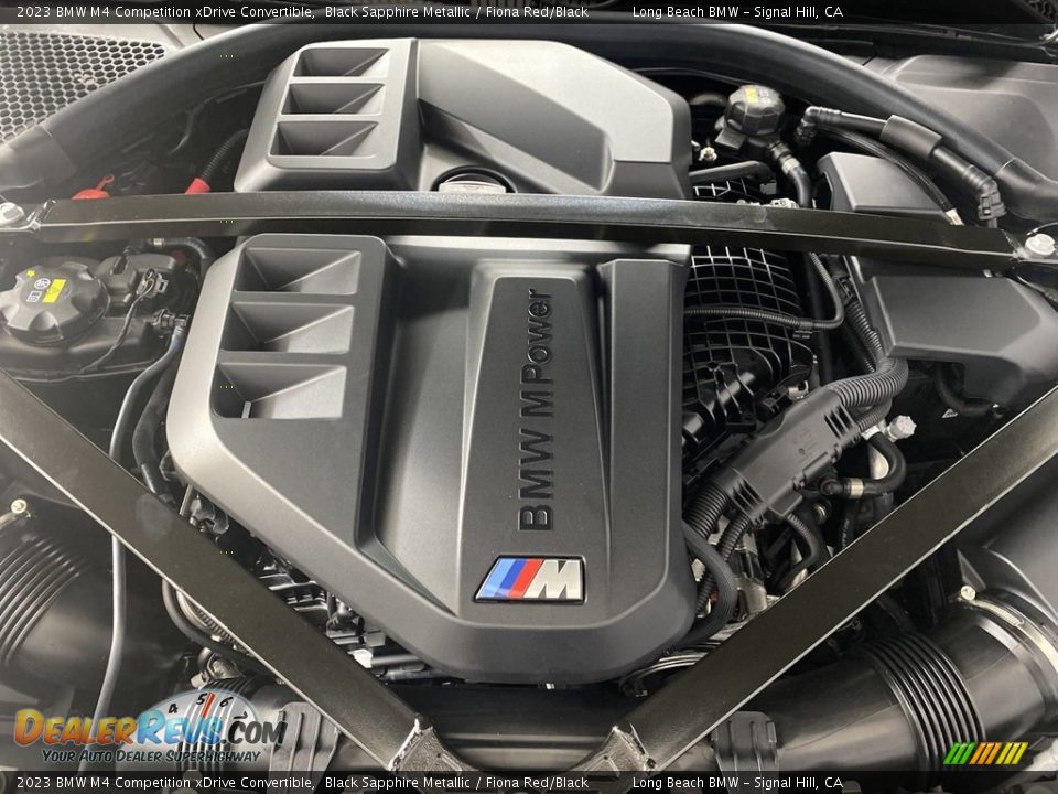 2023 BMW M4 Competition xDrive Convertible 3.0 Liter M TwinPower Turbocharged DOHC 24-Valve Inline 6 Cylinder Engine Photo #9