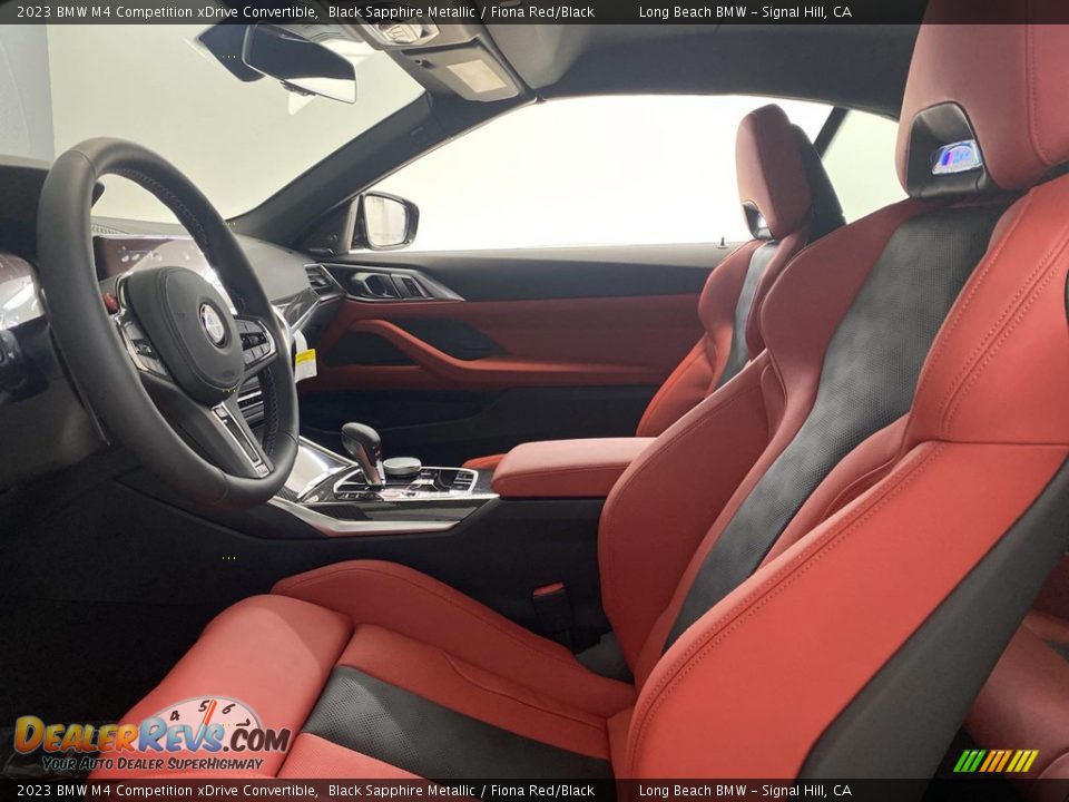Front Seat of 2023 BMW M4 Competition xDrive Convertible Photo #13