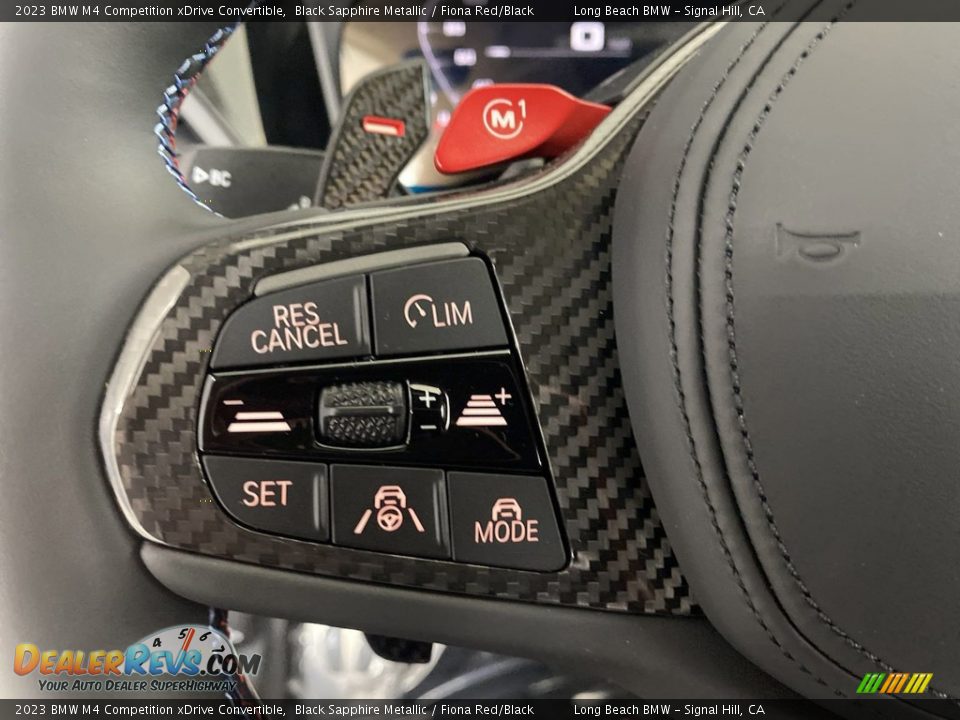 2023 BMW M4 Competition xDrive Convertible Steering Wheel Photo #15