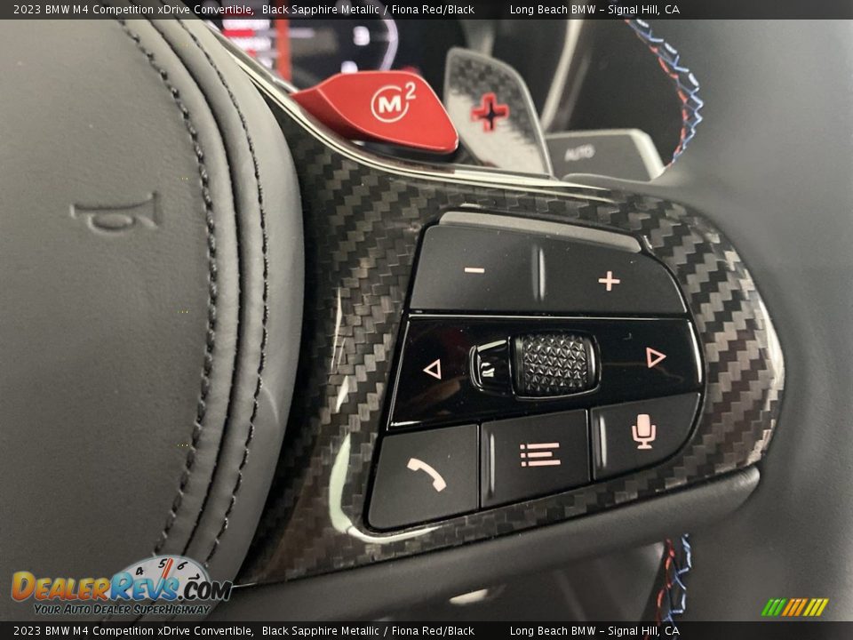 2023 BMW M4 Competition xDrive Convertible Steering Wheel Photo #16