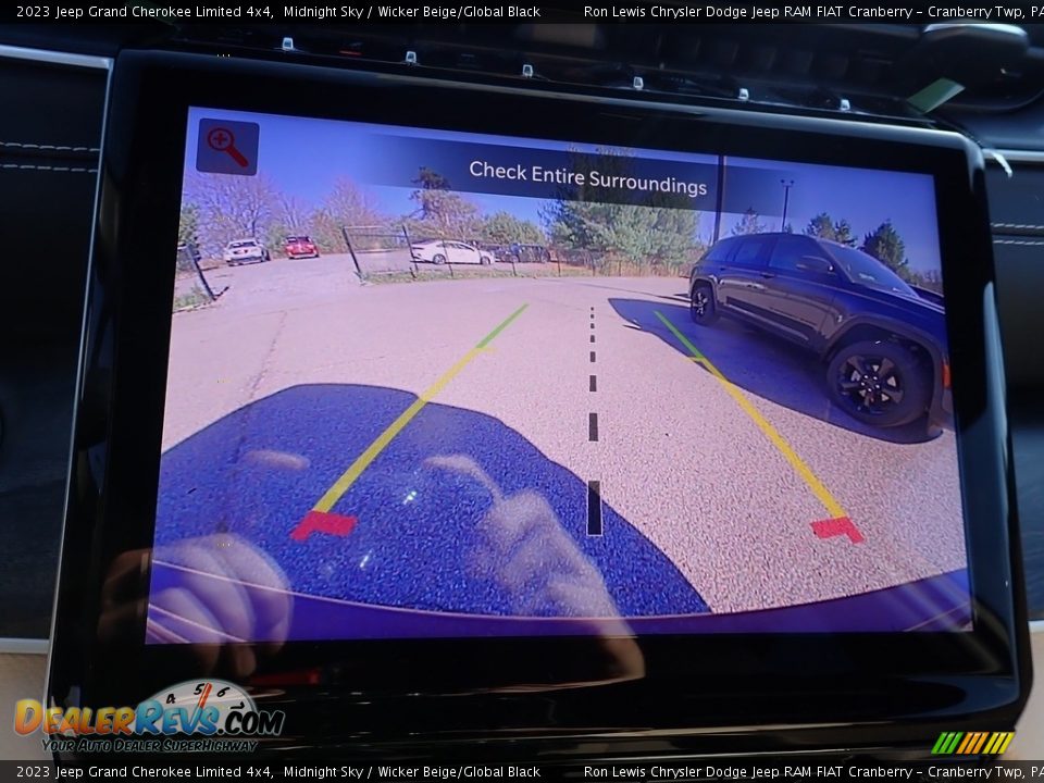 2023 Jeep Grand Cherokee Limited 4x4 Midnight Sky / Wicker Beige/Global Black Photo #20