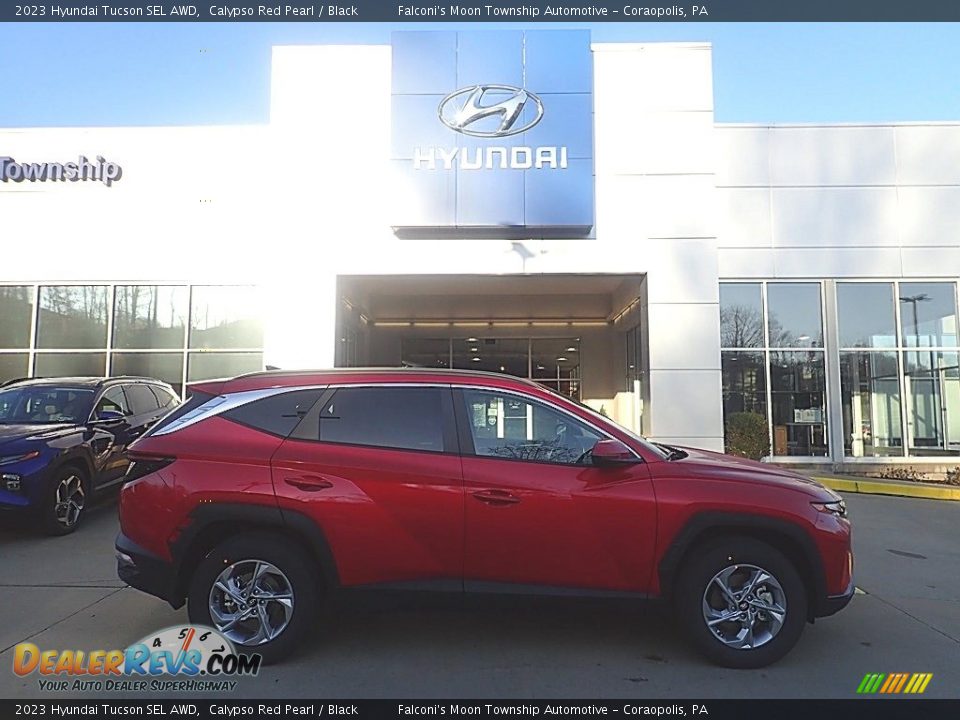 2023 Hyundai Tucson SEL AWD Calypso Red Pearl / Black Photo #1