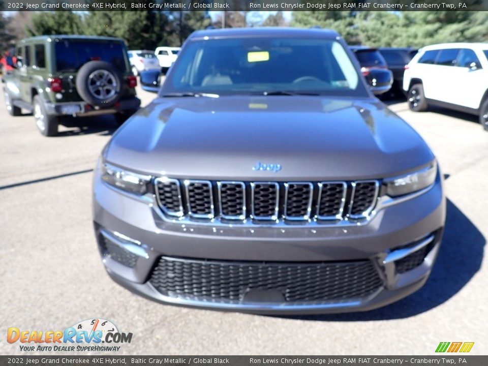 2022 Jeep Grand Cherokee 4XE Hybrid Baltic Gray Metallic / Global Black Photo #2