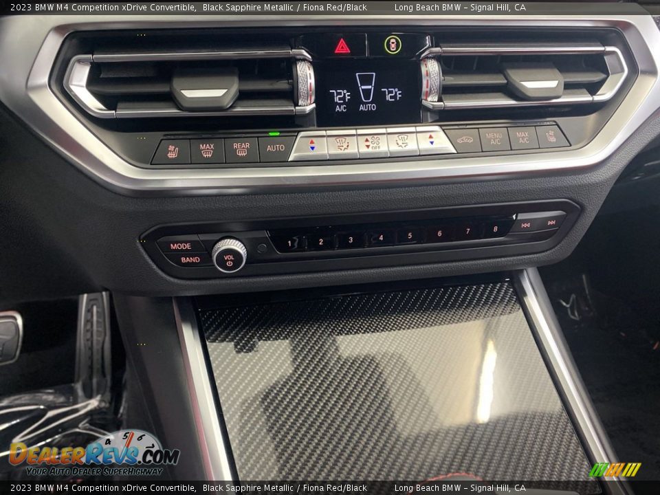 Controls of 2023 BMW M4 Competition xDrive Convertible Photo #21