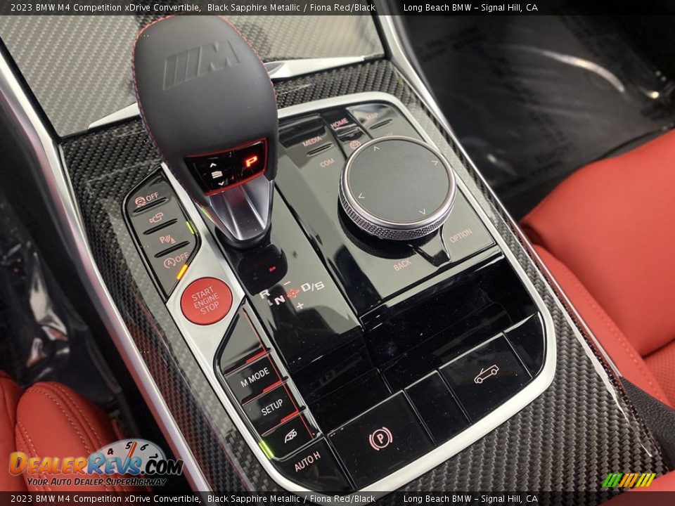 2023 BMW M4 Competition xDrive Convertible Shifter Photo #22