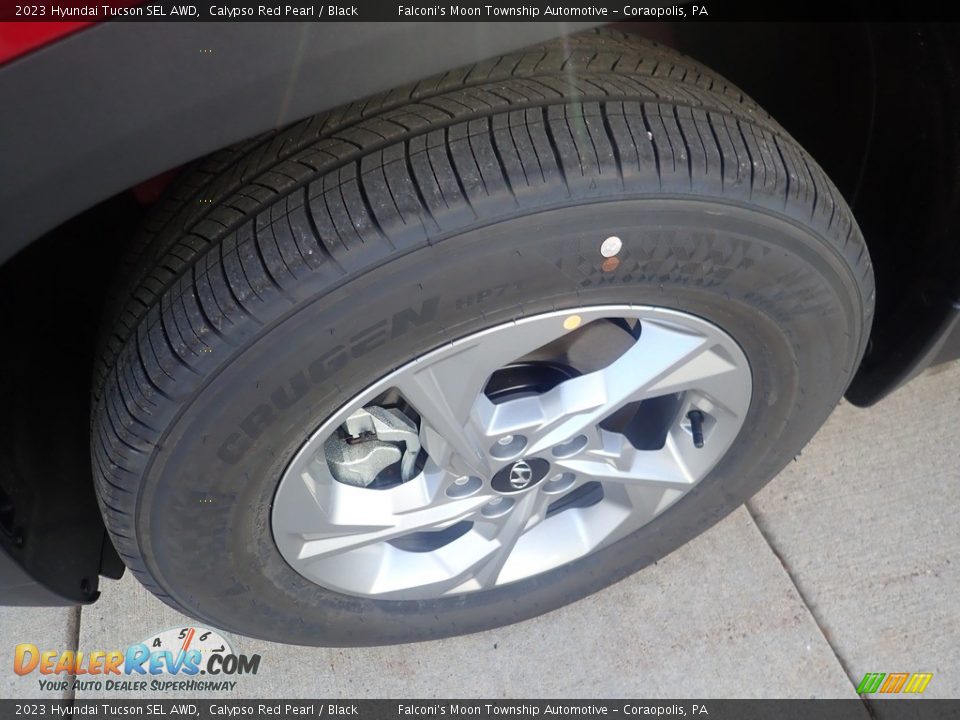 2023 Hyundai Tucson SEL AWD Calypso Red Pearl / Black Photo #9