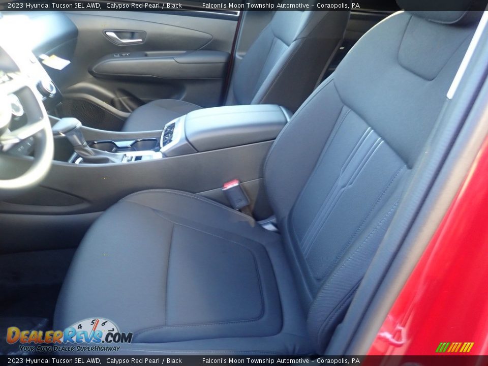 2023 Hyundai Tucson SEL AWD Calypso Red Pearl / Black Photo #10