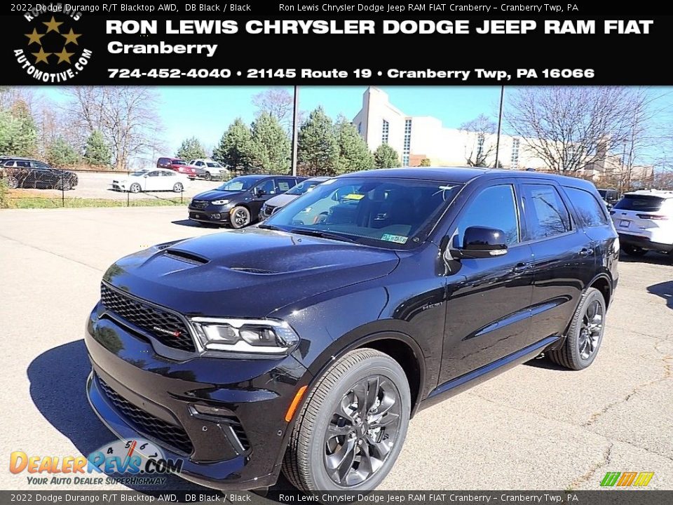 2022 Dodge Durango R/T Blacktop AWD DB Black / Black Photo #1