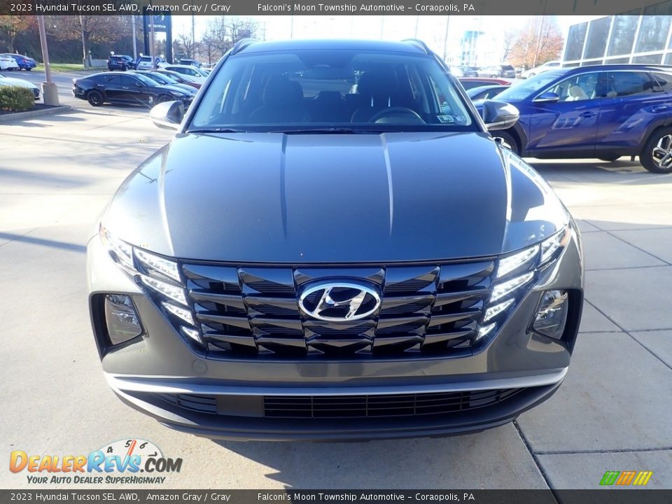 2023 Hyundai Tucson SEL AWD Amazon Gray / Gray Photo #7