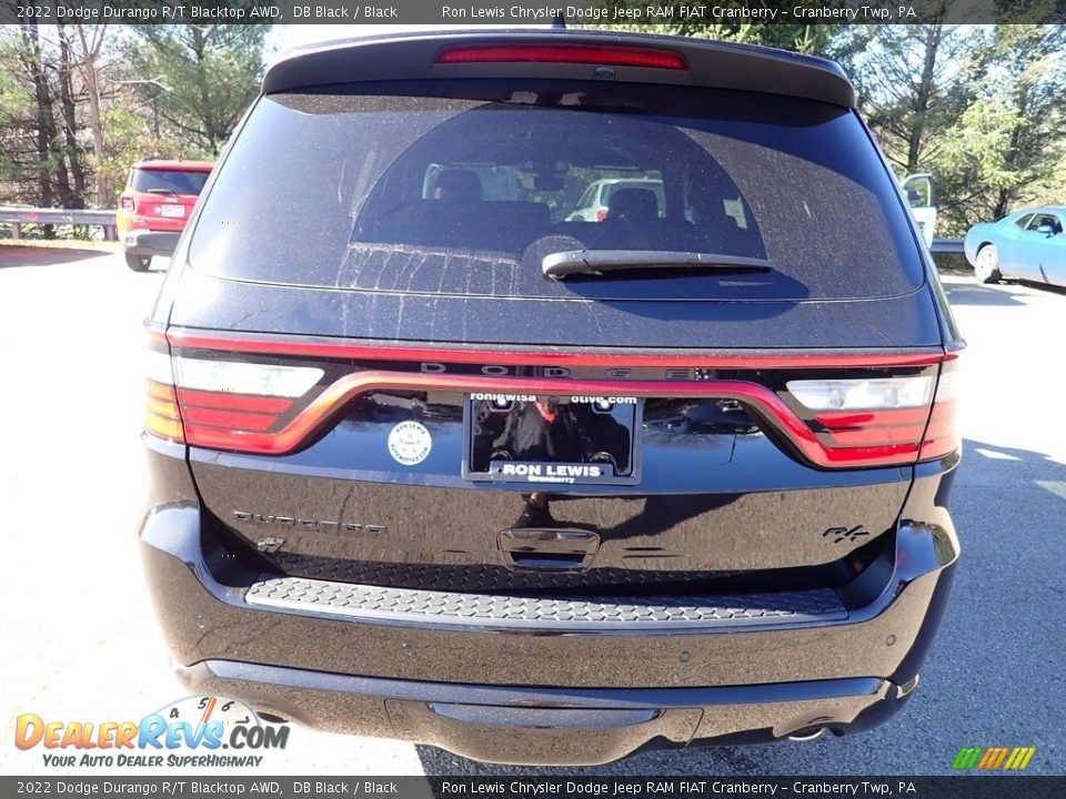 2022 Dodge Durango R/T Blacktop AWD DB Black / Black Photo #6