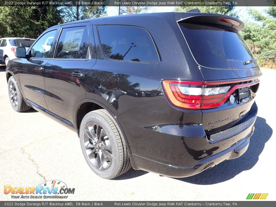 2022 Dodge Durango R/T Blacktop AWD DB Black / Black Photo #7