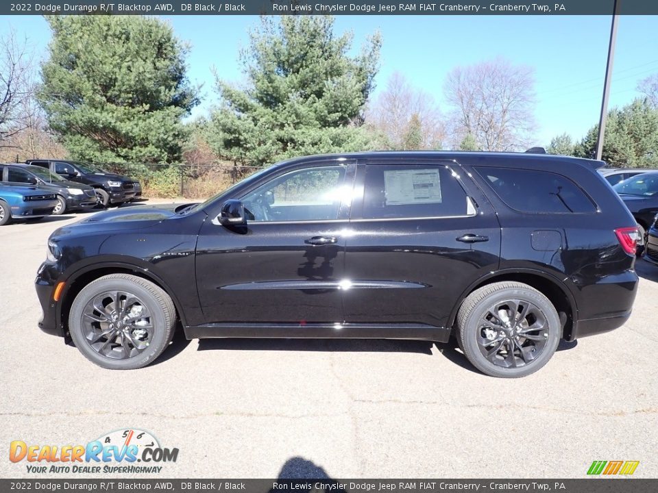 2022 Dodge Durango R/T Blacktop AWD DB Black / Black Photo #8