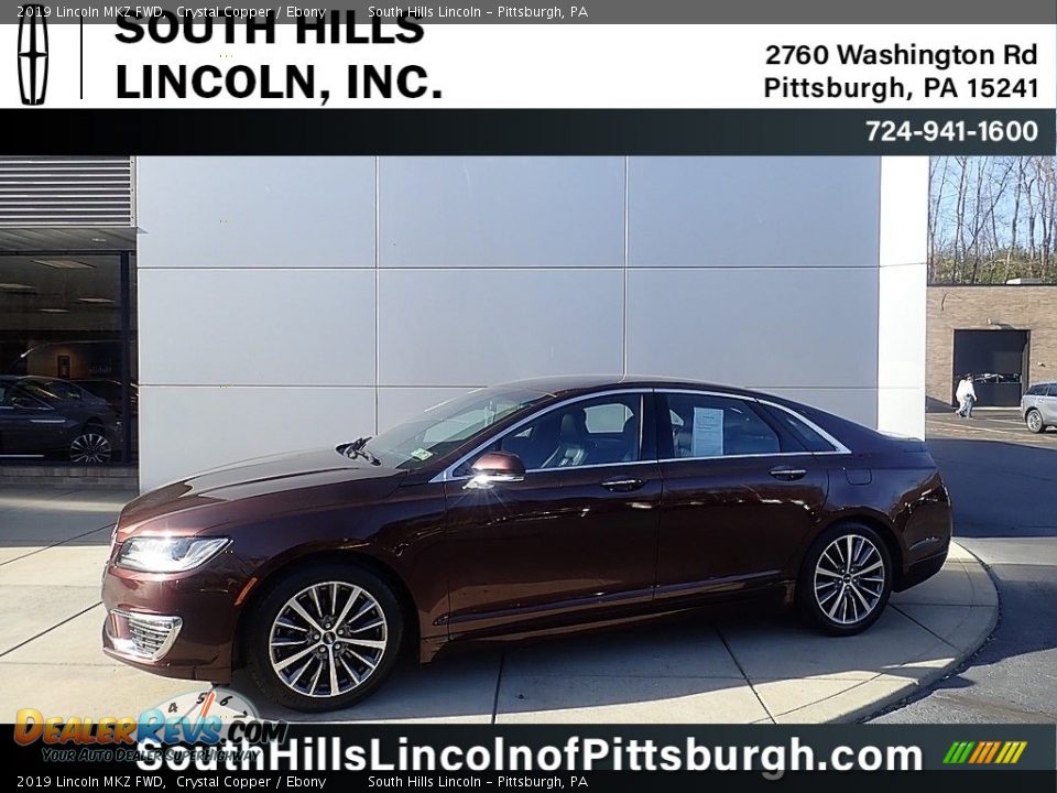 2019 Lincoln MKZ FWD Crystal Copper / Ebony Photo #1