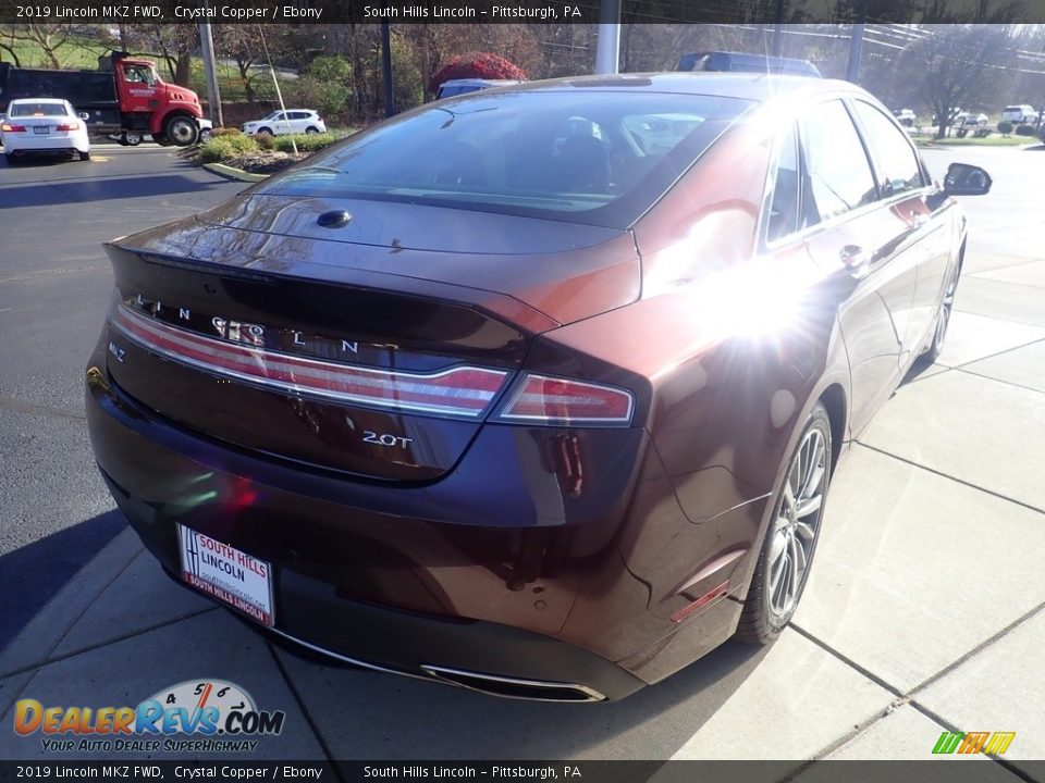 2019 Lincoln MKZ FWD Crystal Copper / Ebony Photo #6