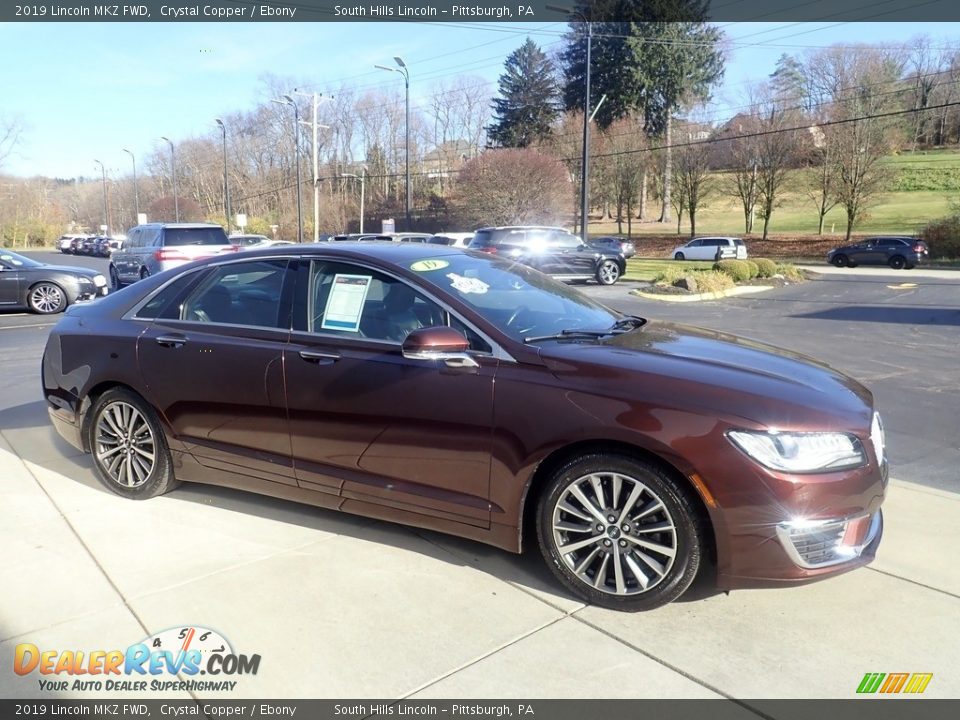 Crystal Copper 2019 Lincoln MKZ FWD Photo #7