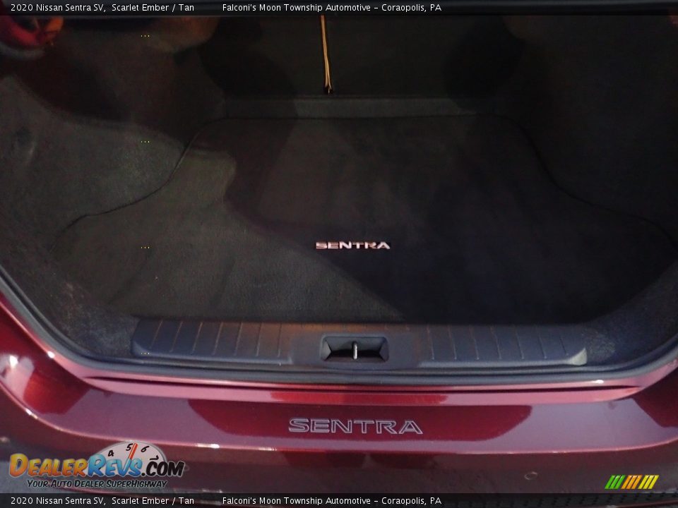 2020 Nissan Sentra SV Scarlet Ember / Tan Photo #3