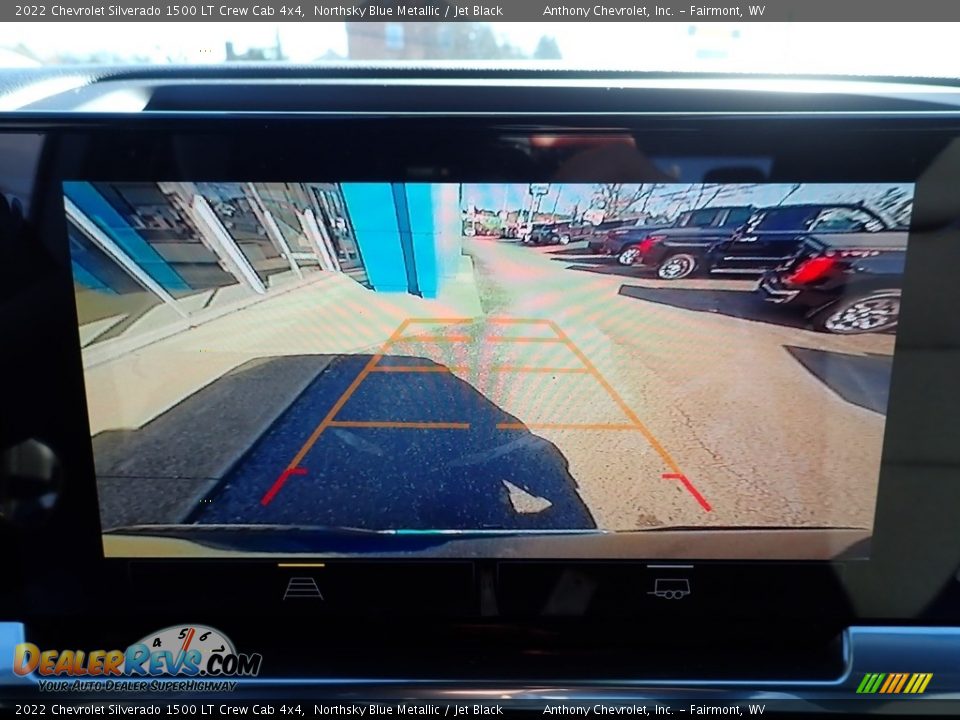 2022 Chevrolet Silverado 1500 LT Crew Cab 4x4 Northsky Blue Metallic / Jet Black Photo #19