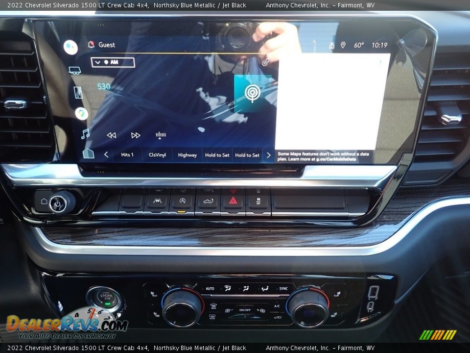 2022 Chevrolet Silverado 1500 LT Crew Cab 4x4 Northsky Blue Metallic / Jet Black Photo #20