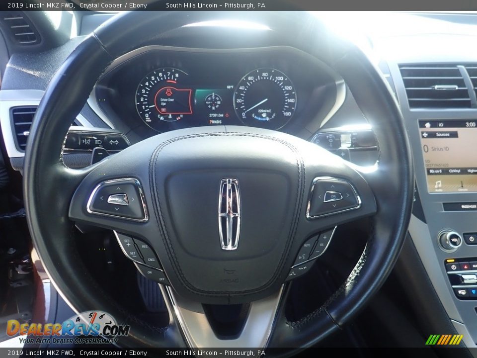 2019 Lincoln MKZ FWD Crystal Copper / Ebony Photo #21