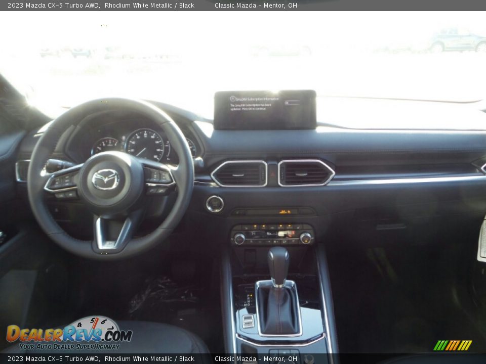 2023 Mazda CX-5 Turbo AWD Rhodium White Metallic / Black Photo #3