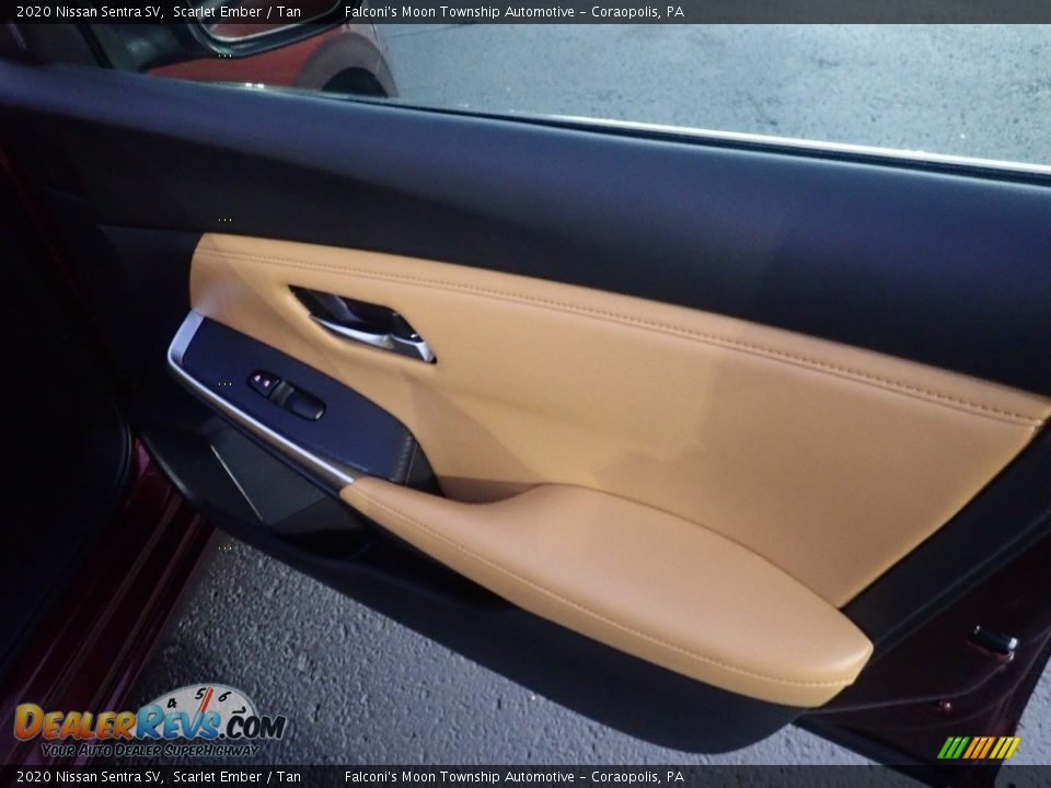 2020 Nissan Sentra SV Scarlet Ember / Tan Photo #14