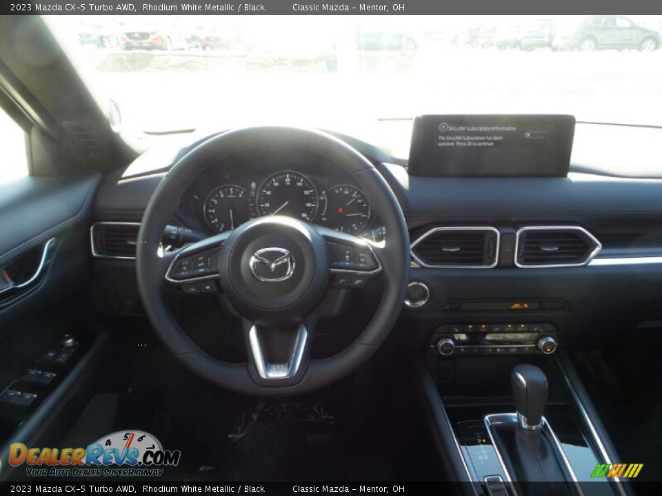 2023 Mazda CX-5 Turbo AWD Rhodium White Metallic / Black Photo #4