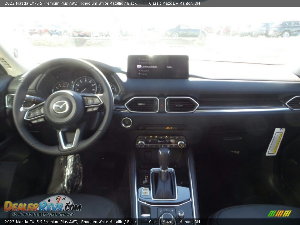 2023 Mazda CX-5 S Premium Plus AWD Rhodium White Metallic / Black Photo #3