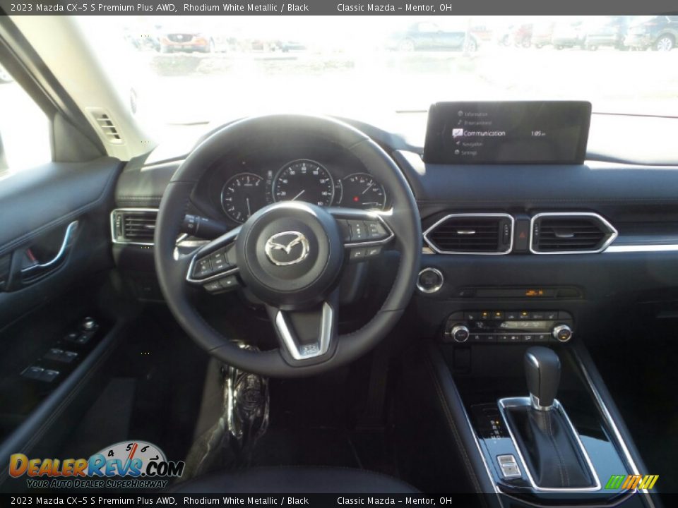 2023 Mazda CX-5 S Premium Plus AWD Rhodium White Metallic / Black Photo #4