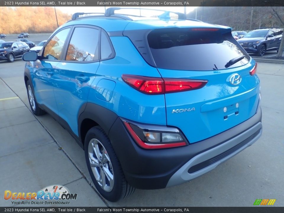 2023 Hyundai Kona SEL AWD Teal Isle / Black Photo #5