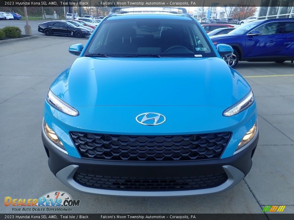 2023 Hyundai Kona SEL AWD Teal Isle / Black Photo #8